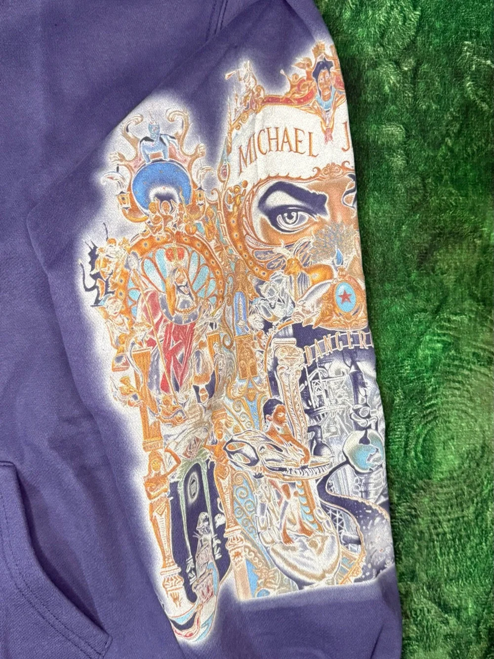 Supreme Micheal Jackson “Dangerous” Zip-Up Hoodie